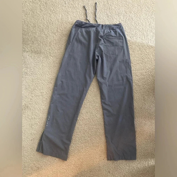 Barco One Sweat Wicking Scrub Pants Size Medium Petite Gray - Picture 2 of 3